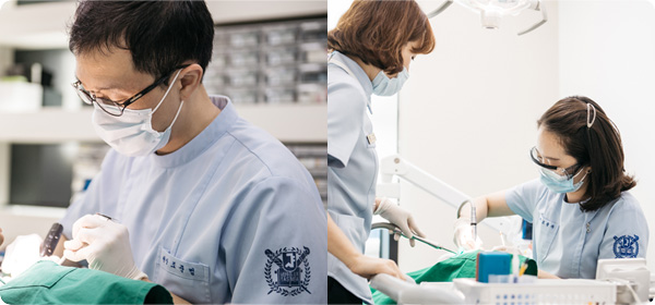 서울샘의 심미치료?