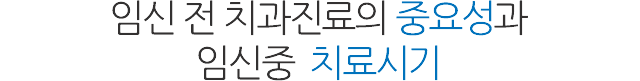 임산부 구강관리